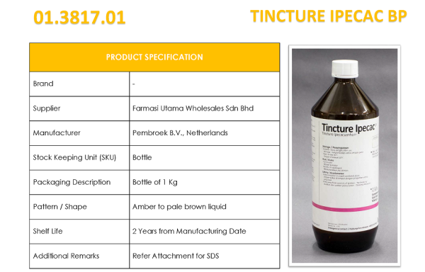 TINCTURE IPECAC BP