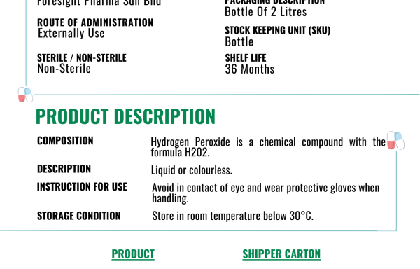 LIQUID HYDROGEN PEROXIDE 130 VOLUME BP