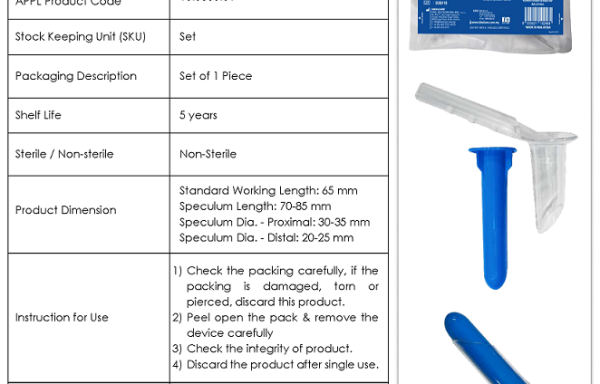 DISPOSABLE PROCTOSCOPE