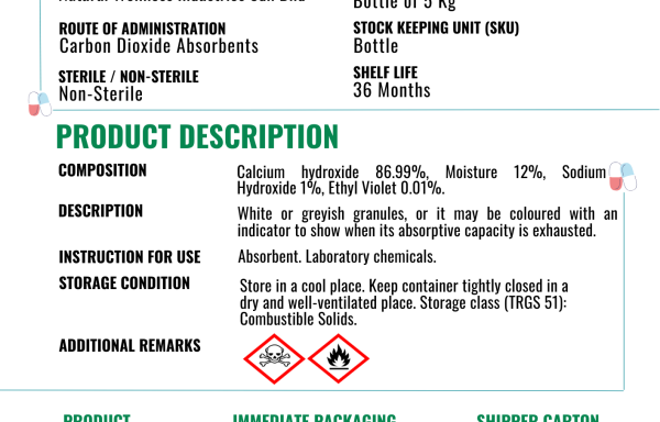 SODA LIME GRANULES BP/USP